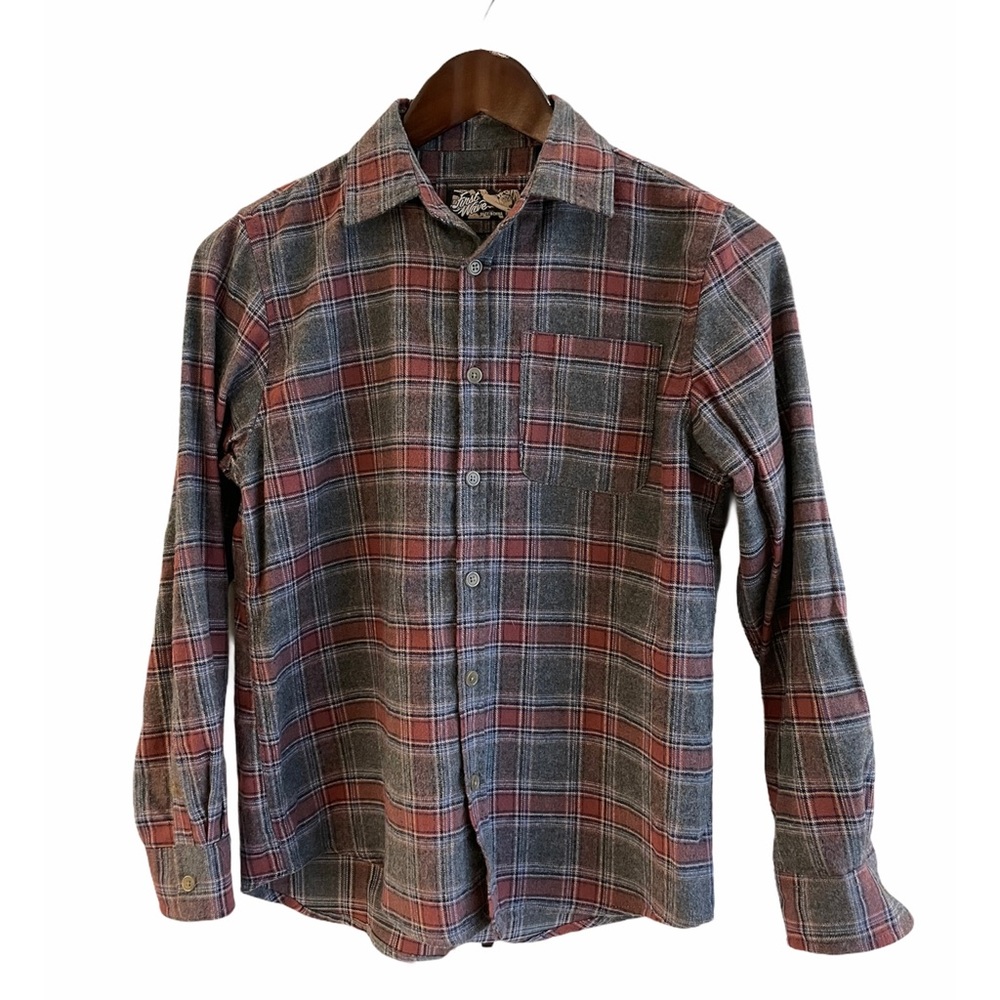 First Wave Plaid Flannel Boys